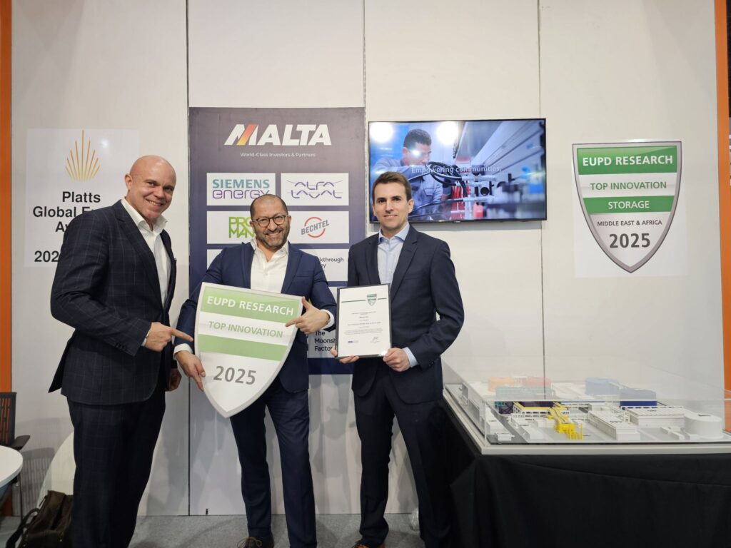 Top innovation award malta inc