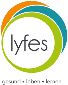 Lyfes logo slogan gro├ƒ